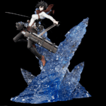 Mikasa Ackerman - l'attaque des titans - Kitsune Statue