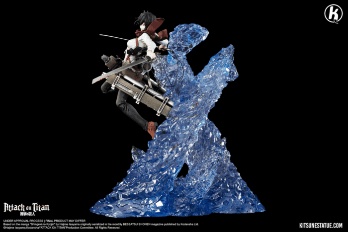 Figurine Mikasa Ackerman - Attaque Des Titans (Shingeki No Kyojin) - Figurine D'Occasion