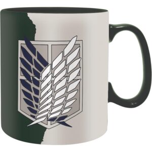 Mug 460 ml Emblème Saison 4 – L&rsquo;Attaque des Titans – ABYstyle - Manga Story
