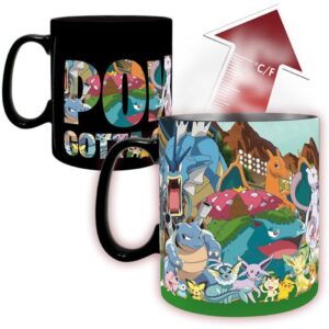 Mug Heat Change 460 ml Attrapez-les Tous – Pokemon – ABYstyle - Manga Story