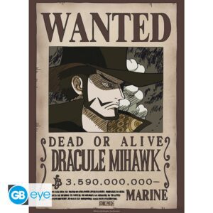 Set 2 Posters Chibi Wanted Mihawk & Crocodile – One Piece – ABYstyle - Manga Story