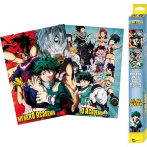 Set 2 Posters Chibi 52×38 – My Hero Academia – ABYstyle - Manga Story