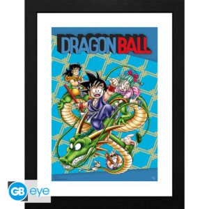 Tirage encadré Couverture Dragon Ball 30×40 – ABYstyle - Manga Story