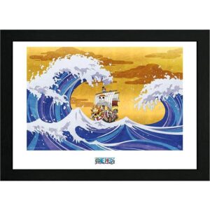 Tirage encadré Thousand Sunny 30×40 – One Piece – ABYstyle - Manga Story