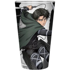 Verre XXL 400 ml Levi S4 – L&rsquo;Attaque des Titans – ABYstyle - Manga Story