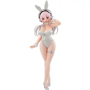 Super Sonico Bicute Bunnies Pearl White Ver. – Furyu - Manga Story