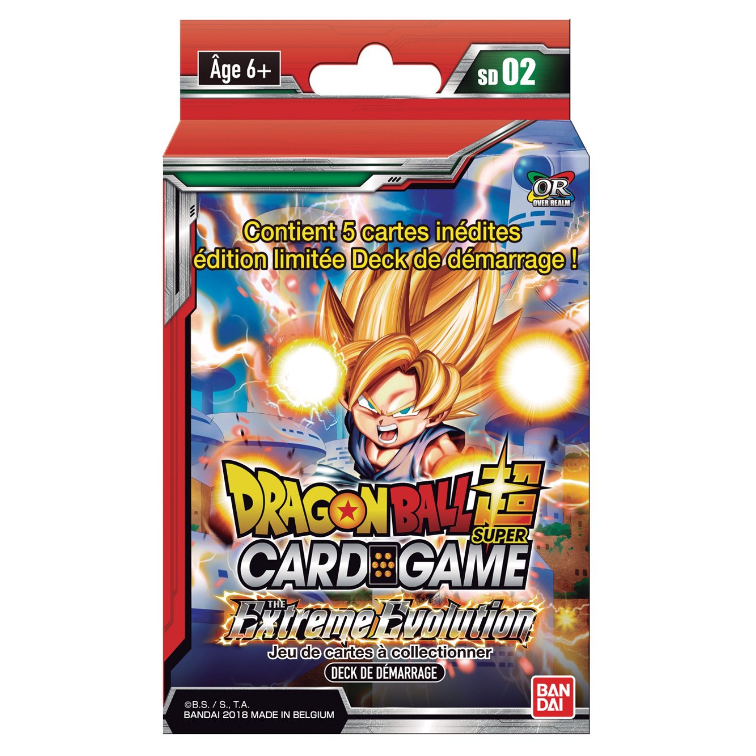 dragon_ball_super_decks_prconstruits_sd02_01 Dragon Ball Super - Decks Préconstruits - SD02 - The Extreme Evolution - Son Goku Super Saiyan, Énergie Ascendante – Image 1