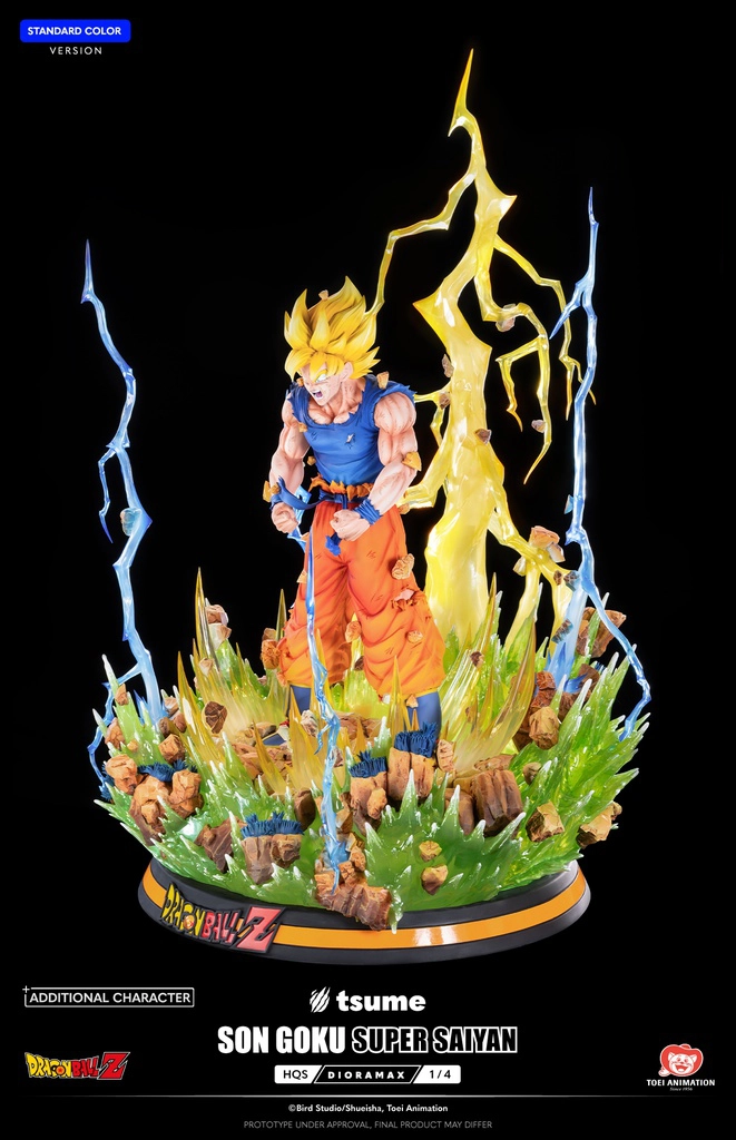 Son Goku Super Saiyan HQS Dioramax 1/4 - Dragon Ball Z - Tsume – Image 14