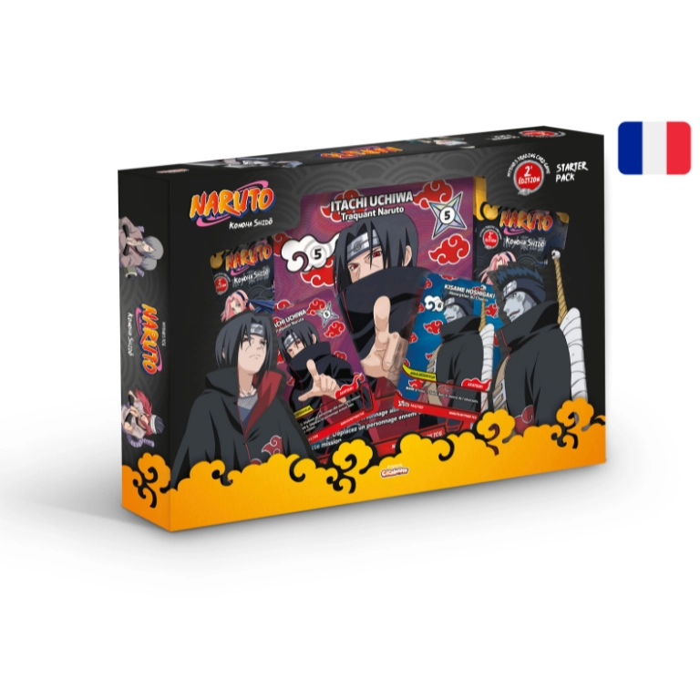 NCG-NARUT-1 Naruto Mythos TCG en Français First set Special Pack Itachi & Kisame – 1er chapitre : Konoha Shidō (2nde Édition) – Image 1