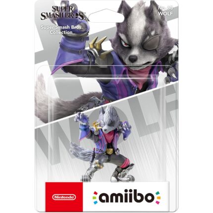 Amiibo Wolf – Super Smash Bros. Collection – Nintendo - Manga Story