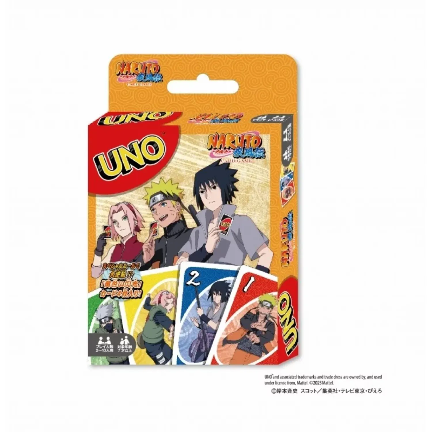 jeu_de_socit_uno_version_japonaise_naruto_shippuden_ensky-01 Jeu de société UNO (Version Japonaise) - Naruto Shippuden - ENSKY – Image 1