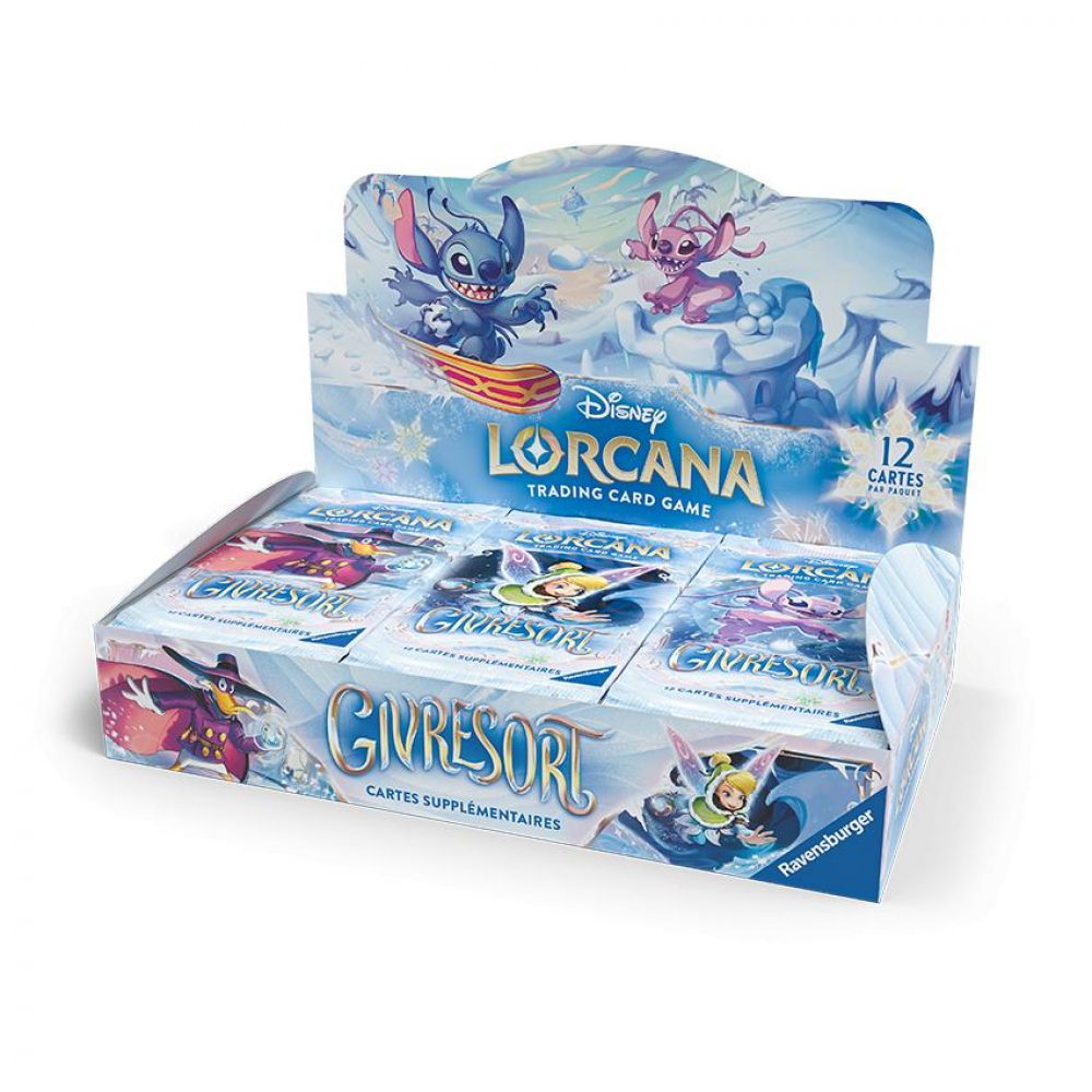 lorcana-boite-de-boosters-francais-display-de-24-boosters-givresort-01 Lorcana - Boite de Boosters Français - Display de 24 boosters : Givresort – Image 1