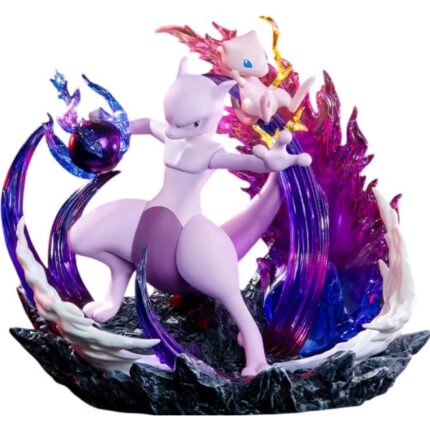 Diorama Mew & Mewtwo – Pokemon – Funism - Manga Story