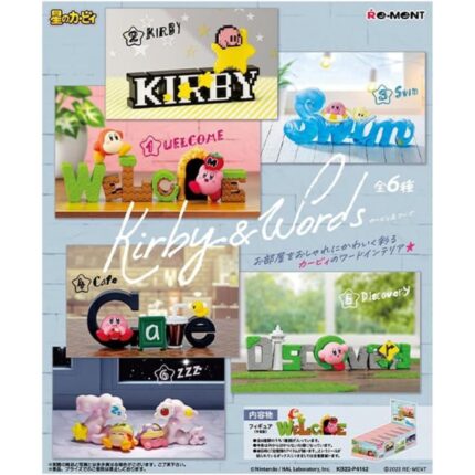 Kirby & Words Blind Box – Re-Ment - Manga Story