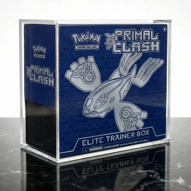 Protection Acrylique pour Coffret Dresseur d&rsquo;Élite Pokémon – TreasureWise - Manga Story