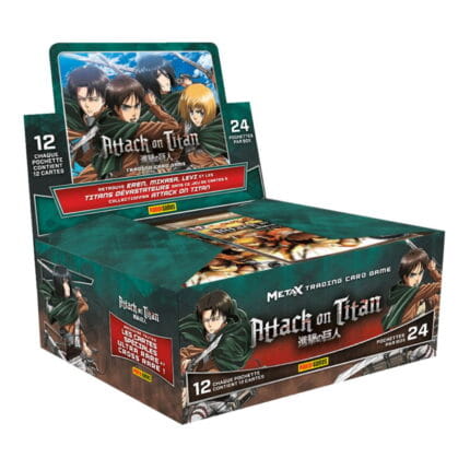 Attaque Des Titans Boites de 24 Boosters de 12 Cartes - Manga Story