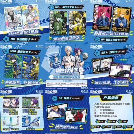Display de 10 Boosters Blue Lock – Kayou 110 - Manga Story
