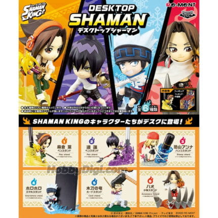 Shaman King DesQ Desktop – Re-Ment - Manga Story