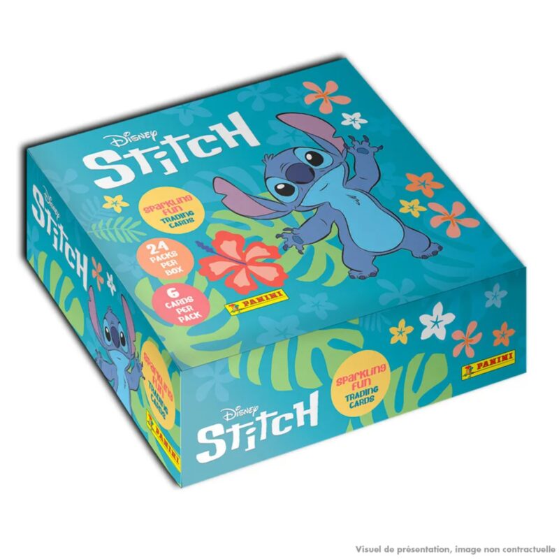 Stitch – Collection de Trading Cards – Boîte de 24 pochettes – Panini - Manga Story