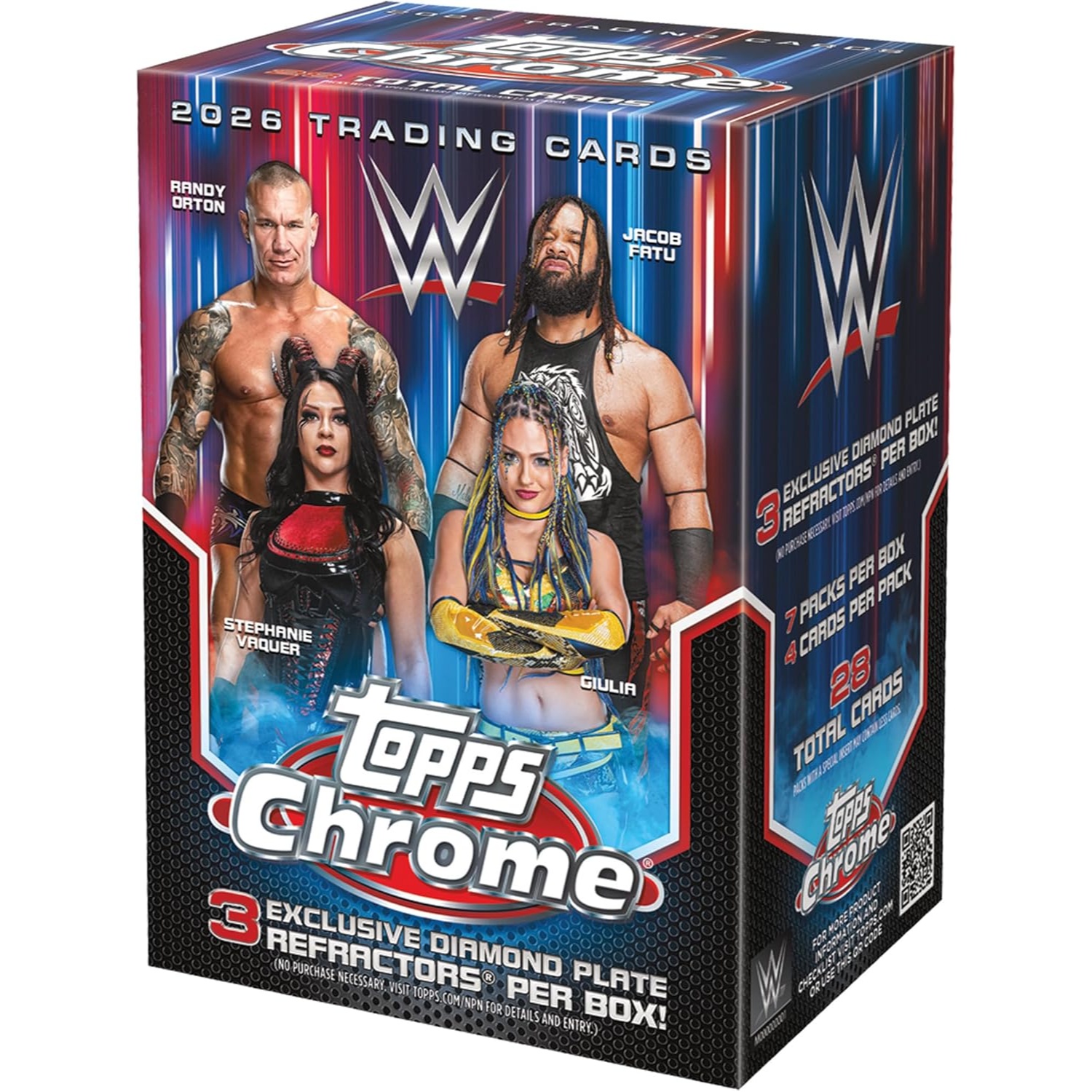 topps_chrome_2026_wwe_value_box-01 Topps Chrome 2026 WWE - Value Box – Image 1