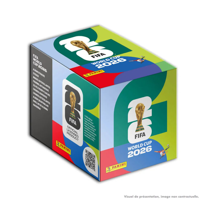 Boite de 50 pochettes Stickers Panini Coupe du monde de la FIFA 2026 - Manga Story