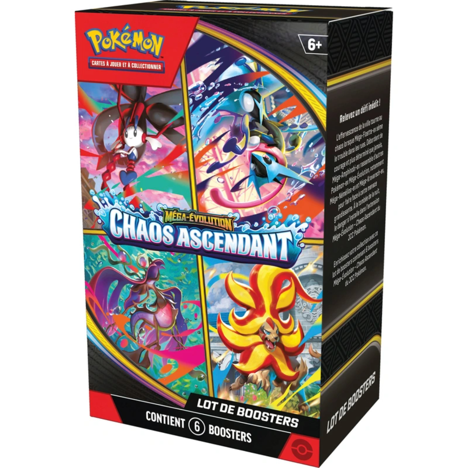 coffret_bundle_pokemon_6_boosters_me04_mga-volution_chaos_ascendant-01 Coffret Bundle Pokemon 6 Boosters ME04 Méga-Évolution Chaos Ascendant – Image 1