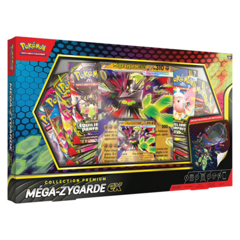 Coffret Pokemon Collection Premium Méga-Zygarde Ex - Manga Story