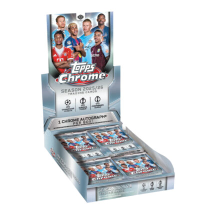 Topps Chrome UEFA Club Competitions 2025-26 – Hobby Box - Manga Story